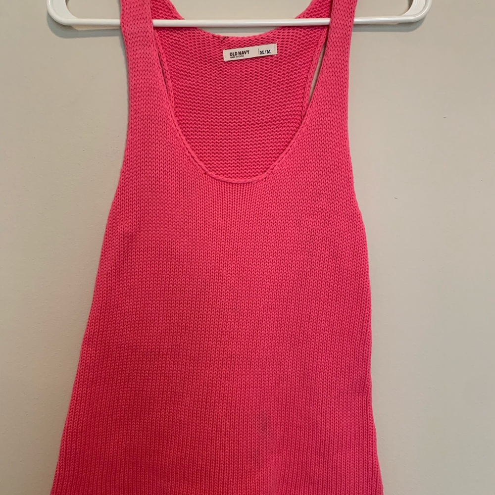 Old Navy Pink Knit Tank